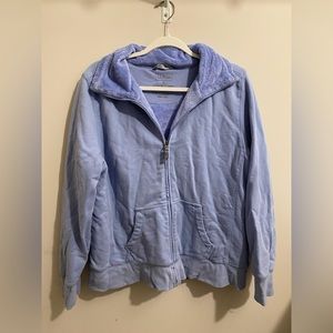Baby Blue Zipper Jacket